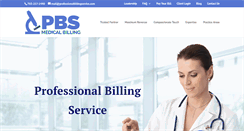 Desktop Screenshot of professionalbillingservice.com